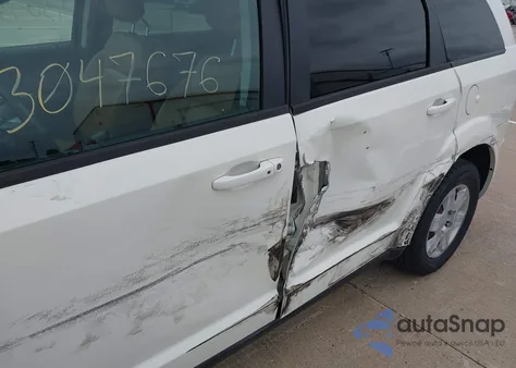 2012 Dodge Journey Se/Avp z USA, uszkodzony, nr VIN 3C4PDCAB8CT276163